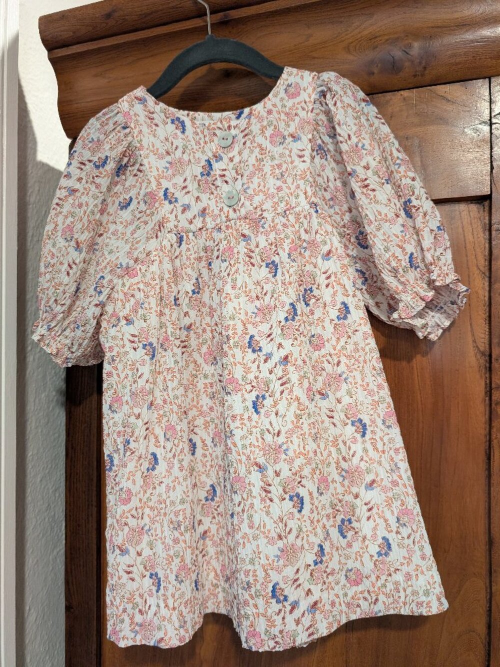 Zara kids - spring floral dress - size 3-4
